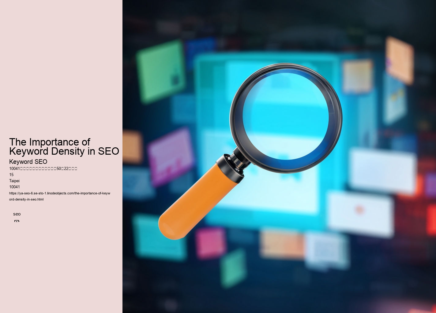 The Importance of Keyword Density in SEO